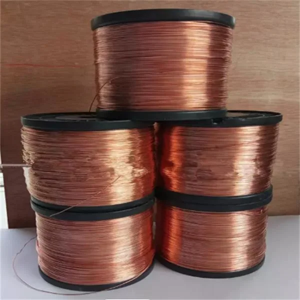 Resistência ao calor 0,063 mm 42AWG 500g bobina de soldadura esmaltada 0.65 9 mm Fio de cobre esmaltado Selfbonding para motor em venda