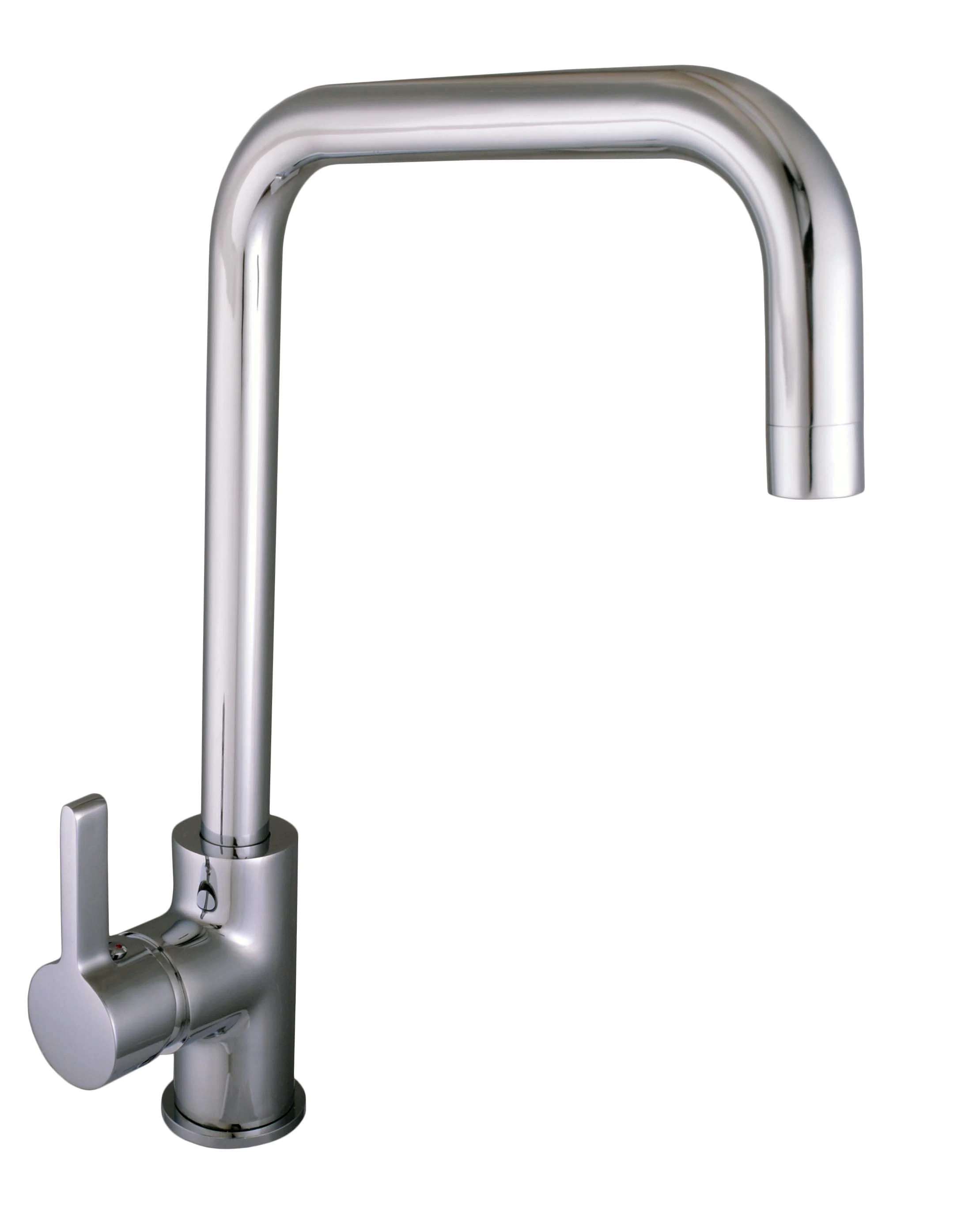 Single Handle Sink Brass Kitchen Faucet (H24-903TS-STST)