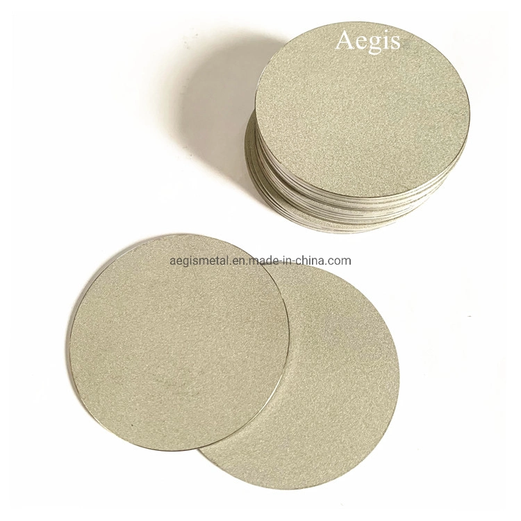 90-200um 304 Stainless Steel 820mm 0.5 Micron Sintered Metal Filter Disc