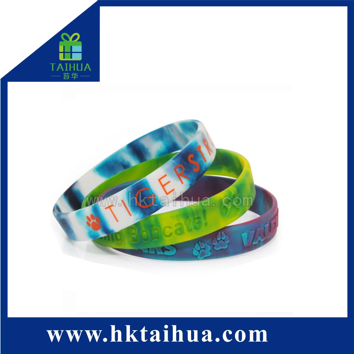 Custom Embossed and Printing Rubber Bands (TH-05999)