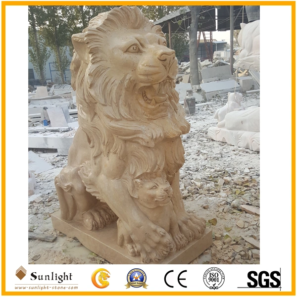 Antique Life Size White /Grey/Yellow/Green/Black /Sunset Red Marble Animal Garden Stone Carving