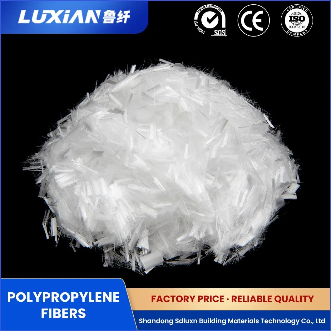 Sdluxn Engineering Ceramic Fiber Wholesale/Supplier Lxbg Modified Polypropylene Polypropylene Fiber Products China Good Elasticity PP Staple Flber Supplier