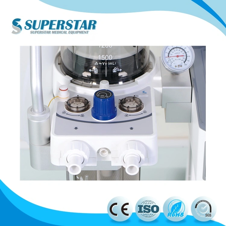 China Supplier Hot Selling Multi-Function Medical Equipment Anethesia Machine S6100A