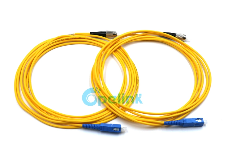 Sc-FC/Upc 2.0mm Sm Simplex 9/125 Fiber Optic Patchcord 10m