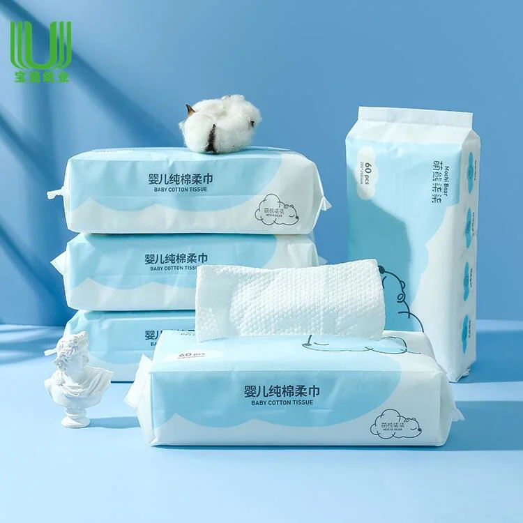 Manufacturers Plant Fiber Cotton Towel Baby Cotton Soft Wet and Dry Face Towel