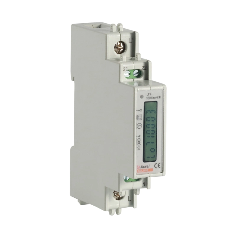 Acrel Adl10-E/C малым одна фаза измеритель мощности с Modbus