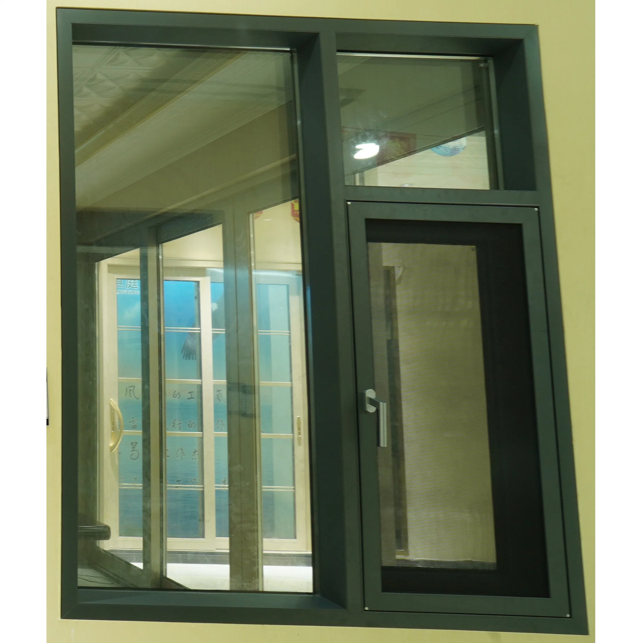 High Quality Factory Price Popular Glass Double Hung Coloured Aluminium Windows