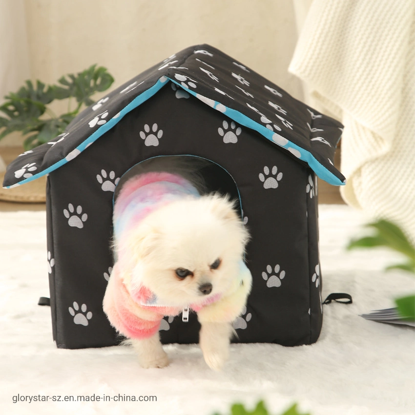 Camouflage Pet Tent Cat Nest Dog Bed Cat House