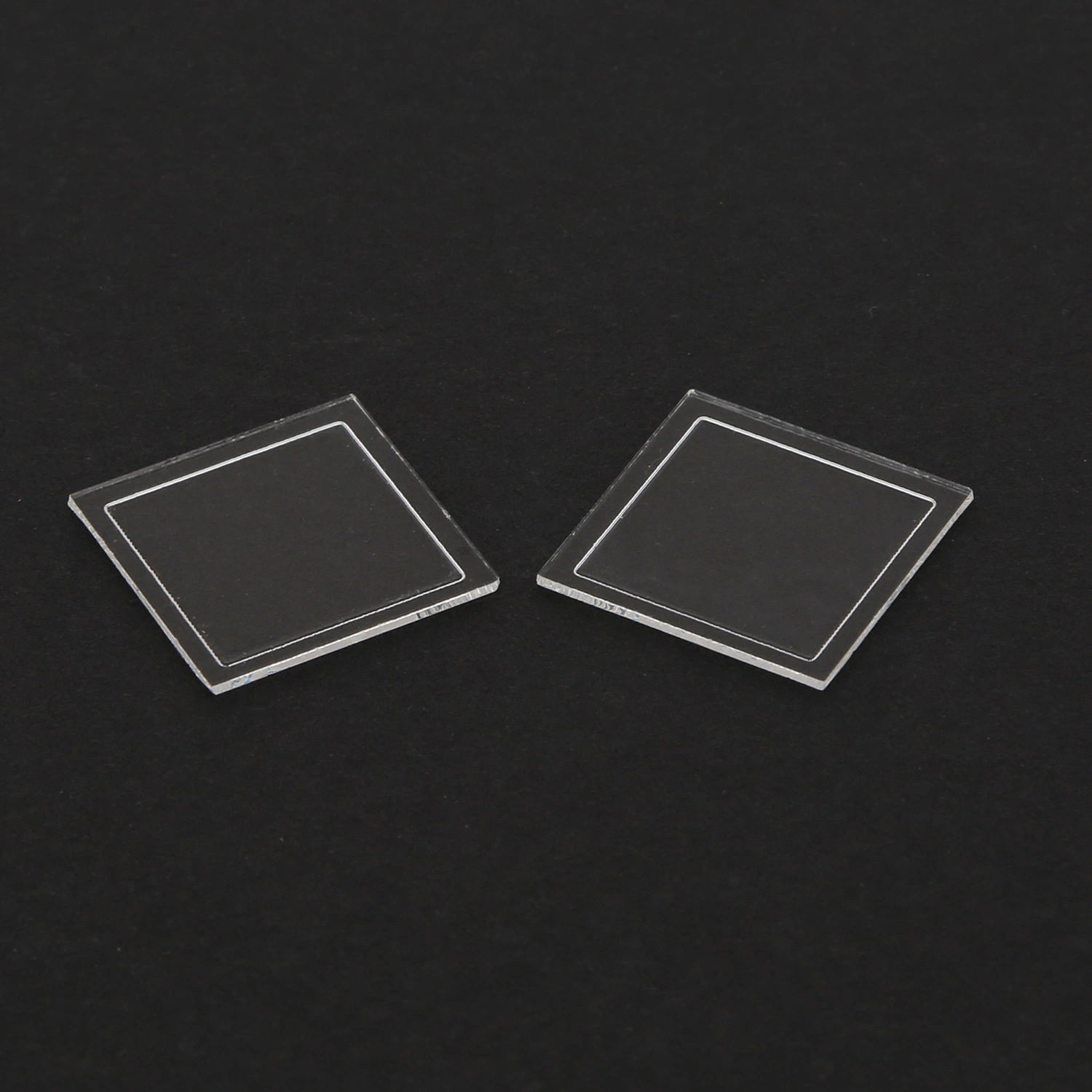 Encap Glass Notched Cover Plate, LED Liquid Crystal Alkali Free Glass Encapsulation