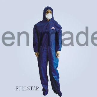 Waterproof Plastic/Polyethylene/Poly/PE/PP+PE/PP/SMS/Overall/Polypropylene Disposable Coverall