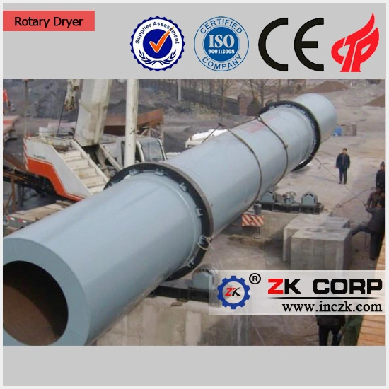 Professional Manufacturer Gypsum/Graphite/Bauxite Rotary Dryer for Sale