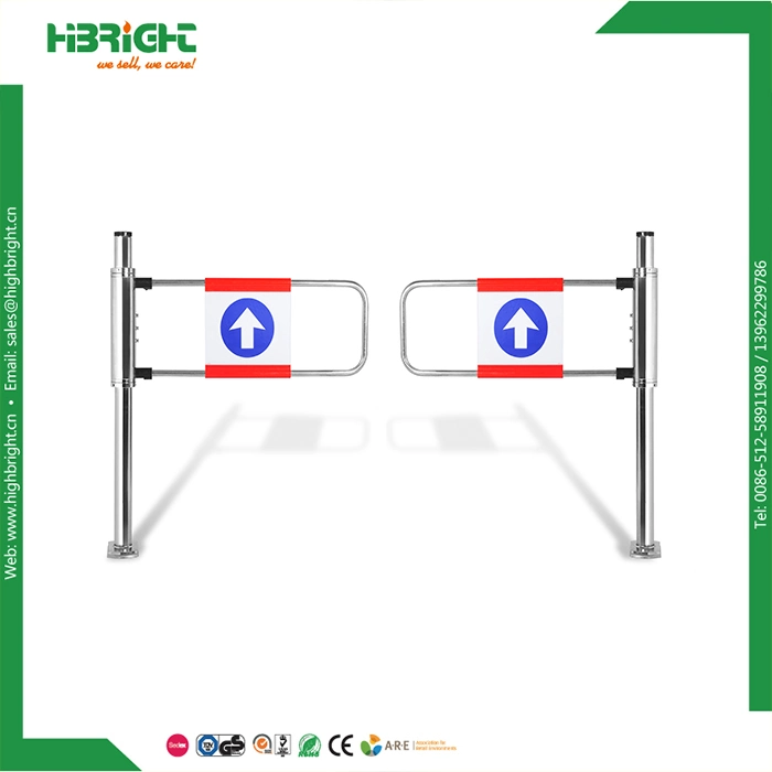 Supermarket Access Control Swing Automatic Turnstile Door Mechanism