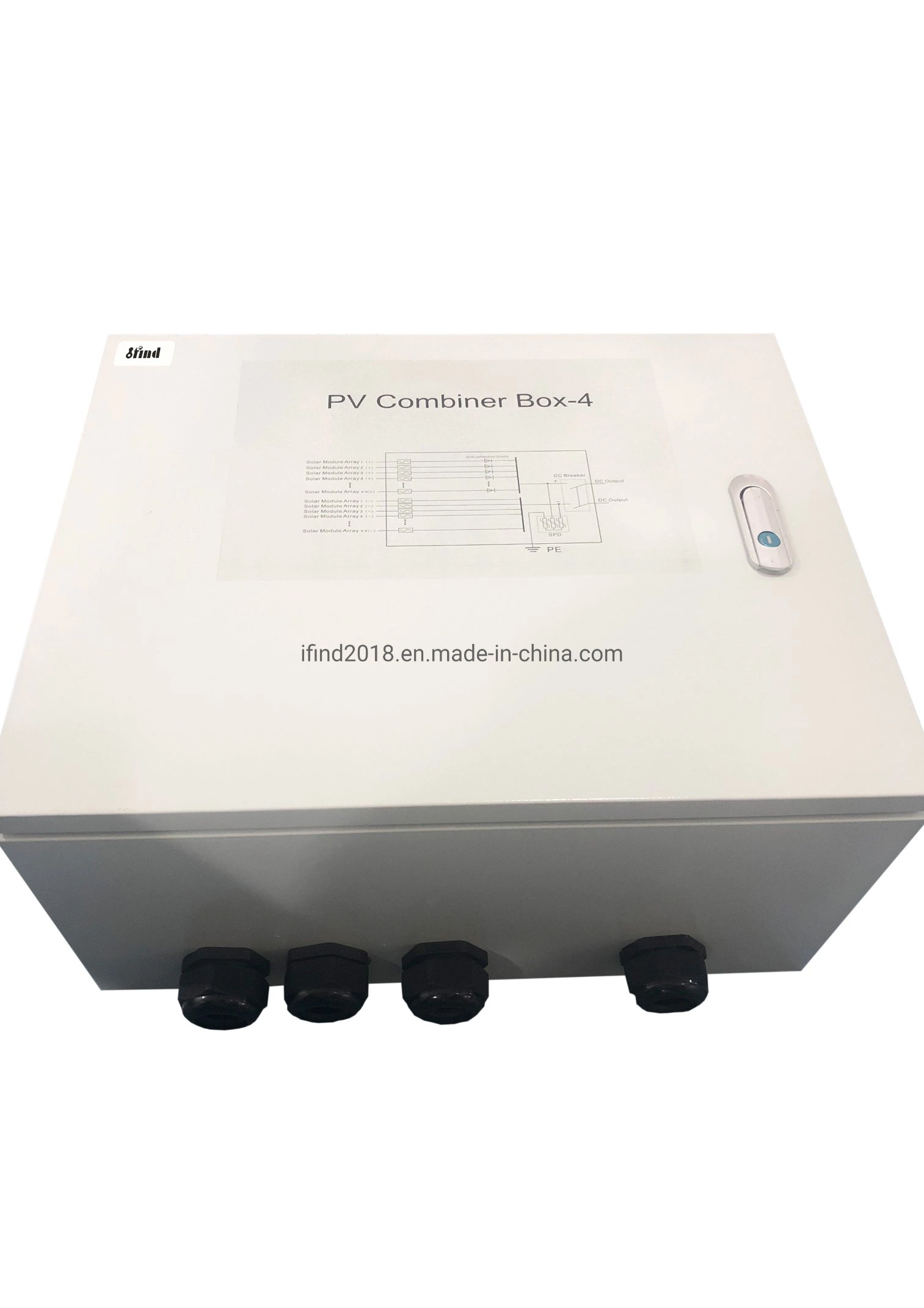 Combinador Solar los paneles fotovoltaicos en la casilla 16 en 1 DC la energía solar la caja de empalmes para el sistema de panel solar inteligente