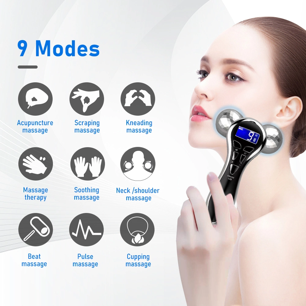 EMS Face Massager Face Lifting Roller Massager Personal Health and Beauty Care Device