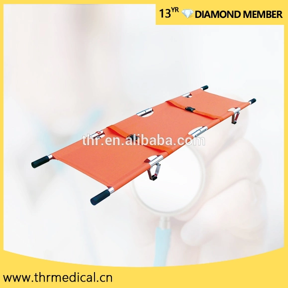 High Strength Aluminum Alloy Folding Stretcher (THR-1F1)