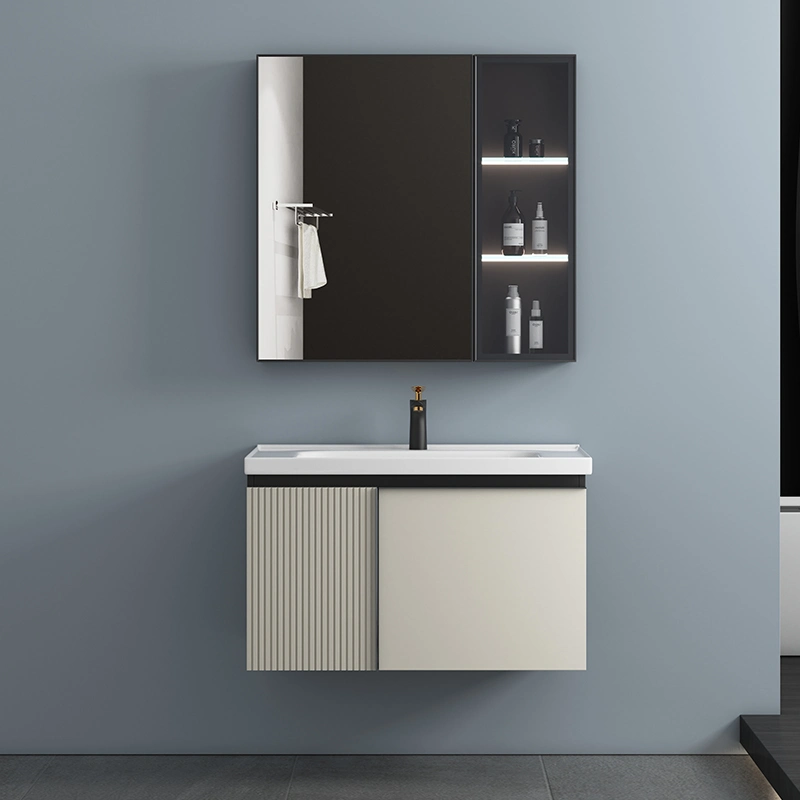 Modern High Quality Bathroom Vanity Mirror Plywood Bathroom Vanity Cabinet