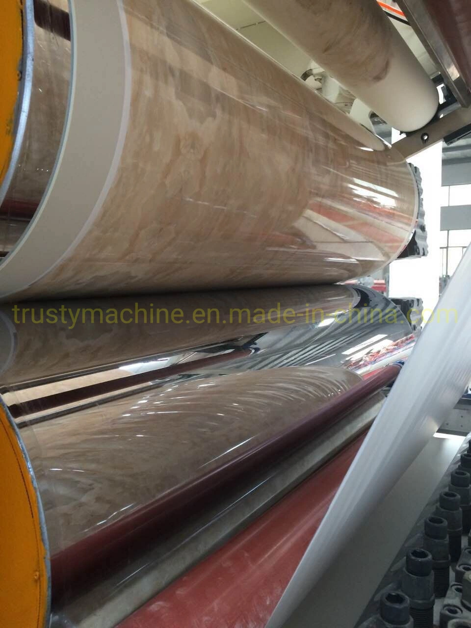 Spc Floor/UPVC Artificial Marble Sheet Production Line/Machine