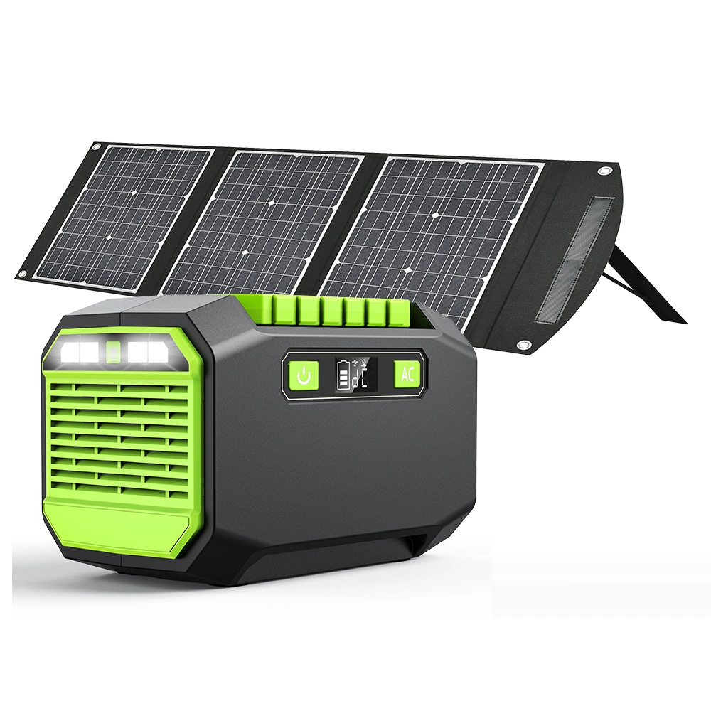 Outdoor Backup Energy Storage 150W Solar Generators Portable Power Station