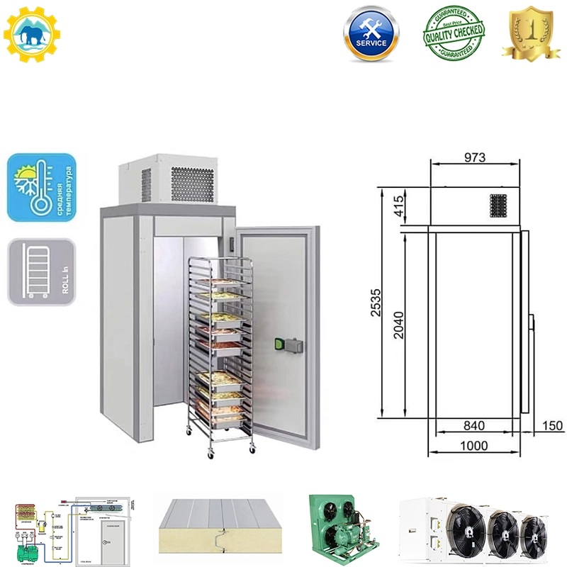 Restaurant Food Storage Deep Freezer Cold Room/Commercial Walk-in Freezer/Compressor Freezer Room