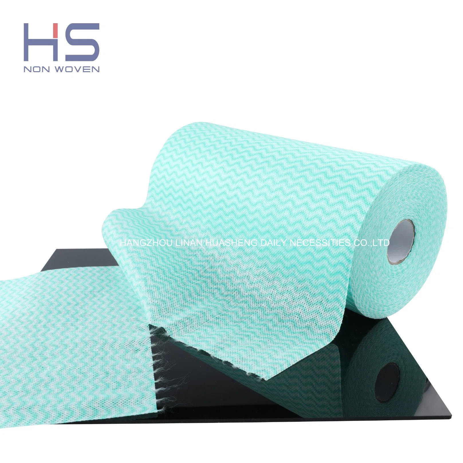 Spunlace Nonwoven Heavy Duty OEM Lens Window Kitchen Cleaning Cloth