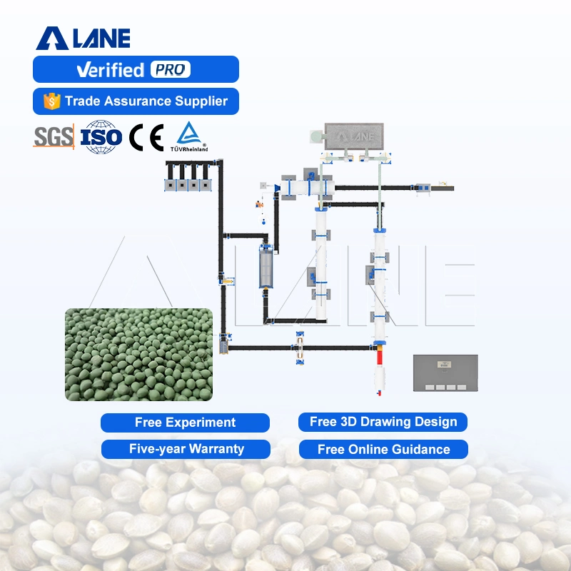 Lane 5t/H Potassium Nitrate (Nitrogen 13%) Nitrate Fertilizer Production Line Tsp NPK Fertilizer Production Line