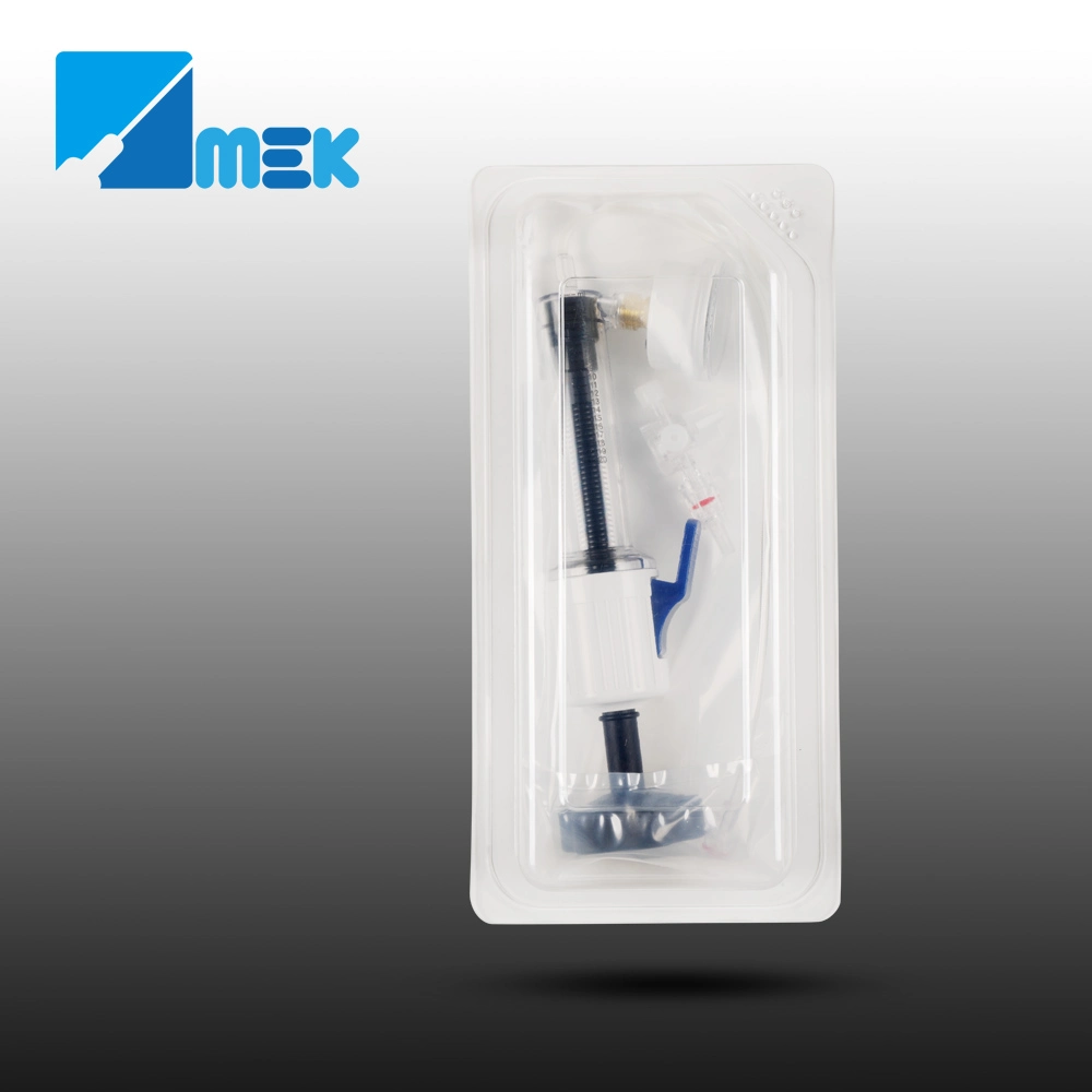 جهاز نفخ طبي قابل للاستخدام مرة واحدة لقسطرة البالون عملية CE ISO
