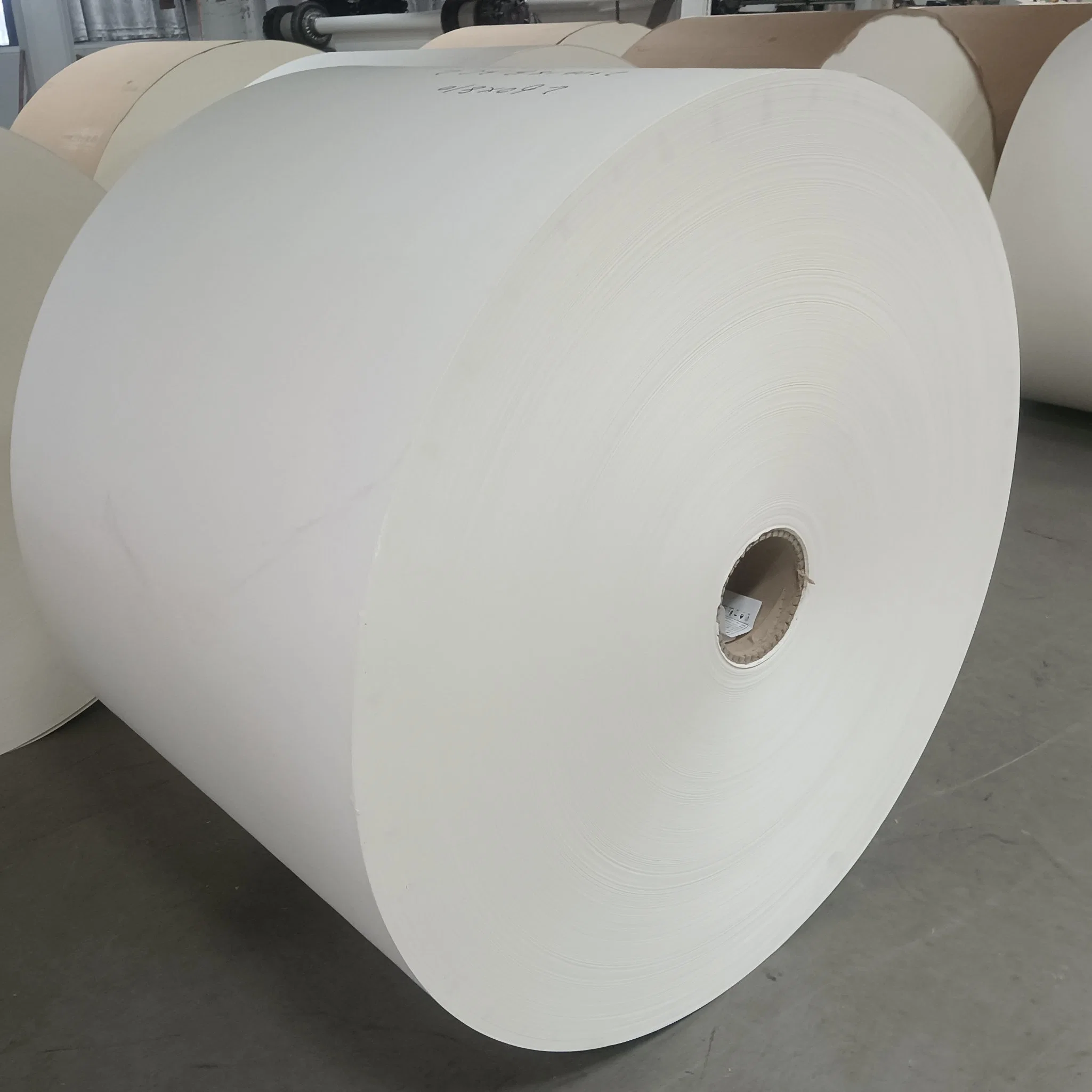 Precio Mayorista/Proveedor a prueba de agua rollos de taza de papel recubierto de PE en bruto Material para cajas de cuencos de papel