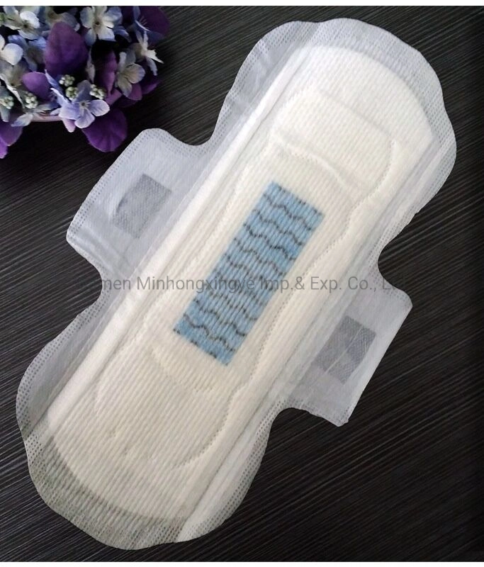 Biodegradable Corn and Bamboo Fiber Natural Sanitary Napkins Mentol Cooling Women's Girls' Pads