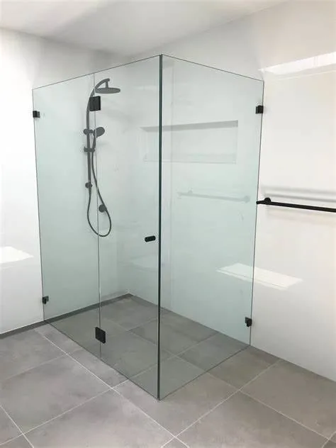 Frameless Shower Box Morden Simple Design Tempered Glass 10mm