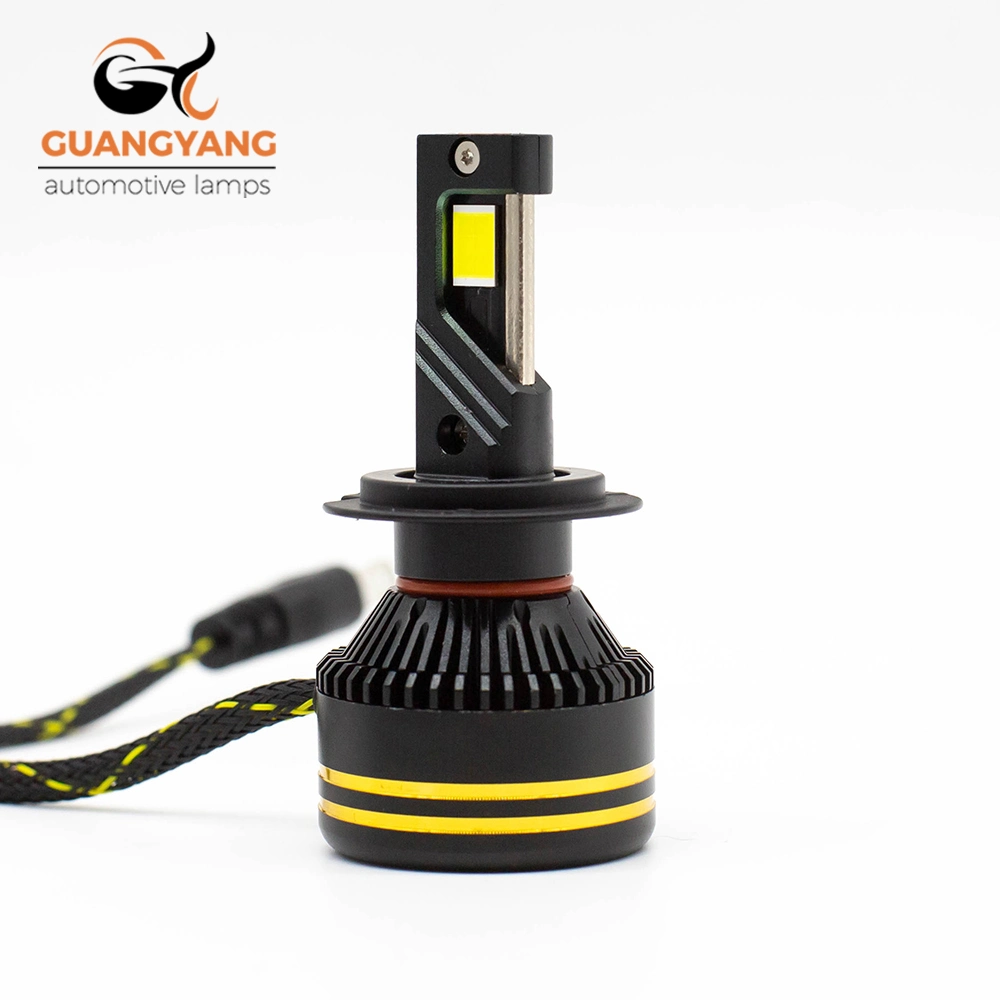 Car LED H7 R20 5585 Chips grandes 240 Watts 16000lm 6500K con sistema de refrigeración H7 LED