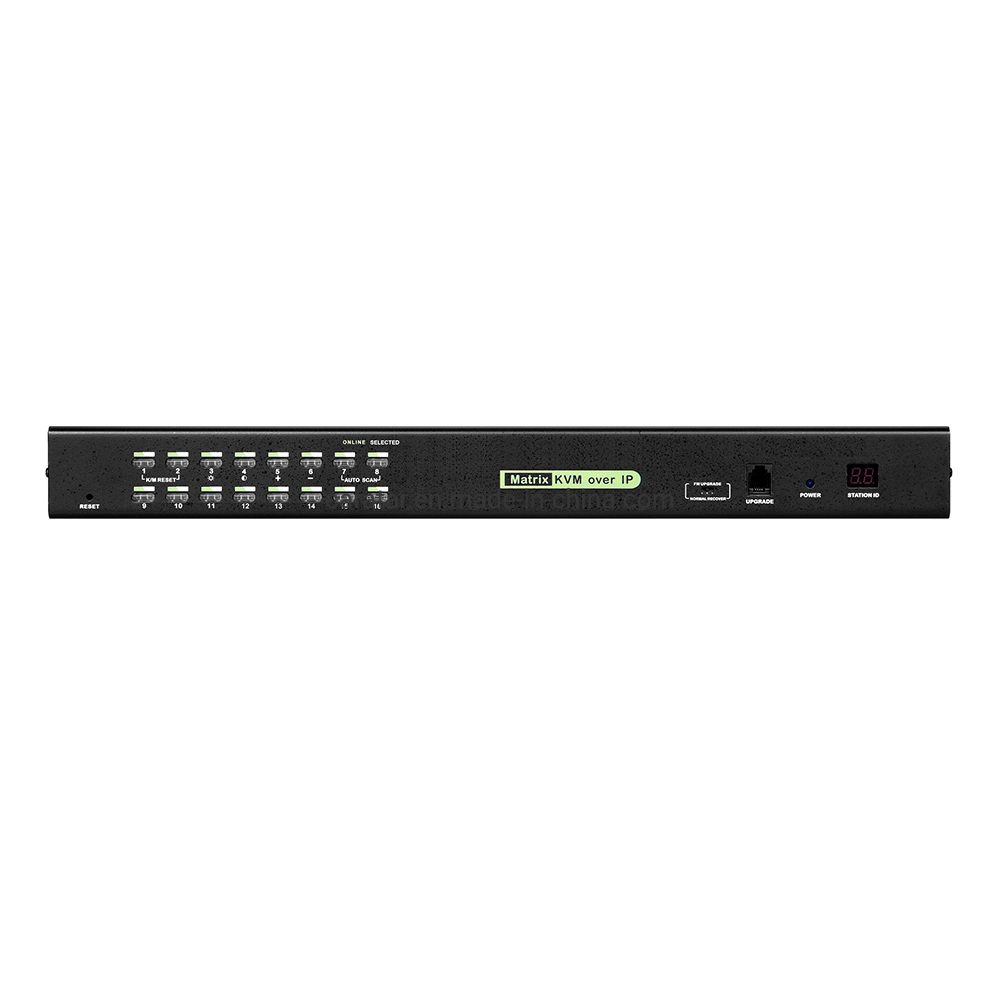 1-local / 1-acceso remoto 32 Puerto Cat5 KVM sobre IP Interruptor