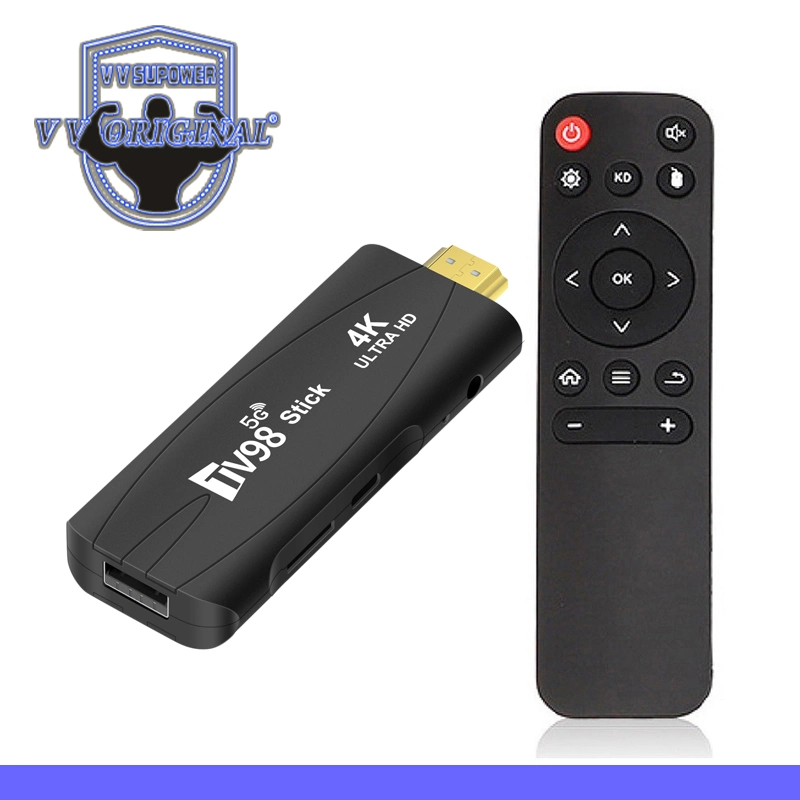 Topleo Android 11,0 con AC 16GB ROM TV Box X98q Forever Server Set Top Box Digital