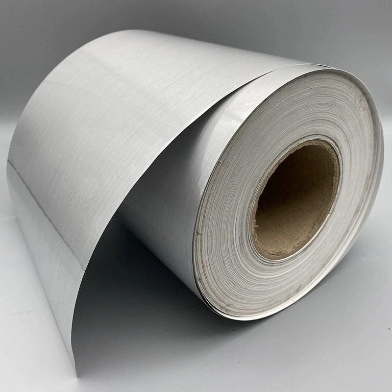 Étiquette de produit de soins de santé papier d'aluminium matériau auto-adhésif