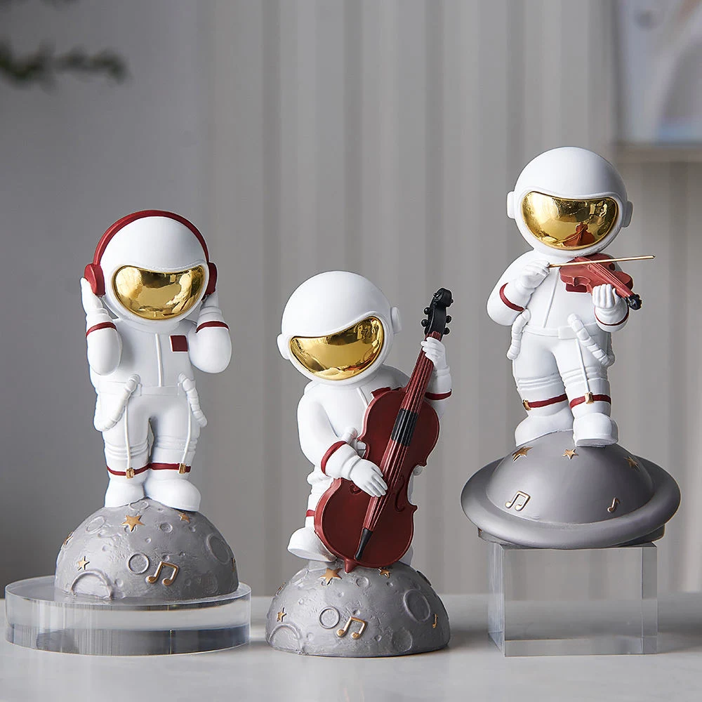 Moderne Kreative Büro Schreibtisch Dekoration Crafts Astronaut Statue Figuren Home Einrichtung