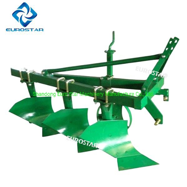 Working Width 400mm 1L-220 Furrow Plough for 15-20HP Tractor Disc Plough Heavy Duty Paddy Filed Farm Agricultural Machinery Share Plow Hydraulic Flip Plow