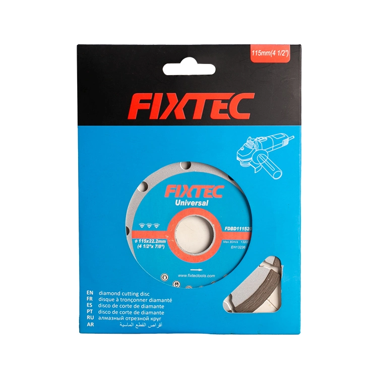 Fixtec Power Tools Accessories Blades Cutting Tiles Diamond Concrete Cutting Blade Disc