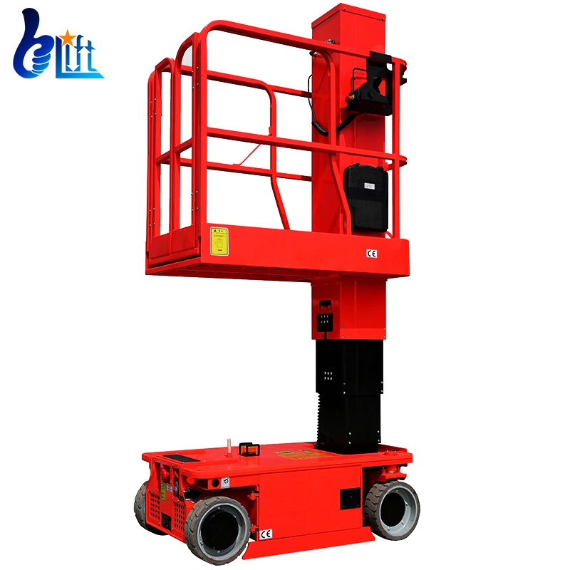 CE Approved Personal Crane Electric Aerial Vertical Mast Work Platform