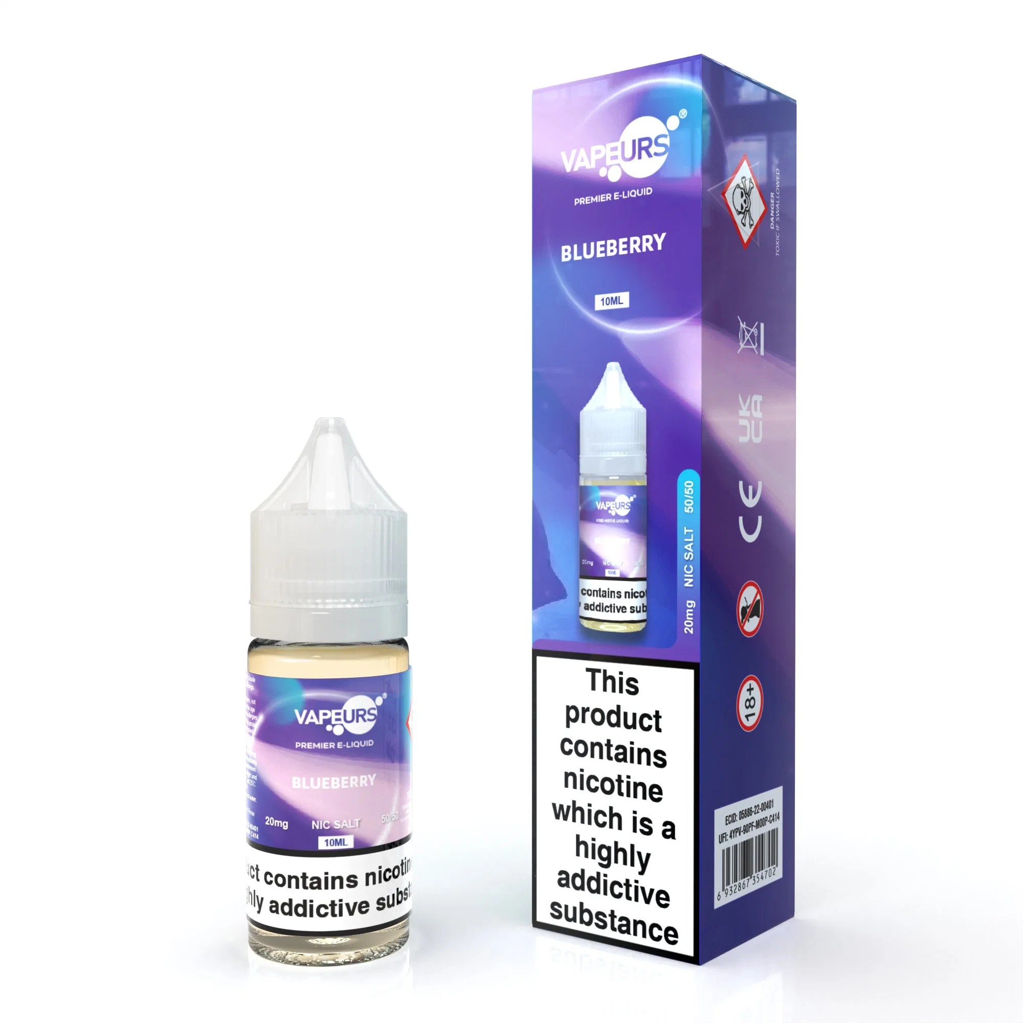 Vapeurs E Flüssiges Salz Nikotin E Saft Nachfüllöl Vape Saft für Vape Pod E Cig