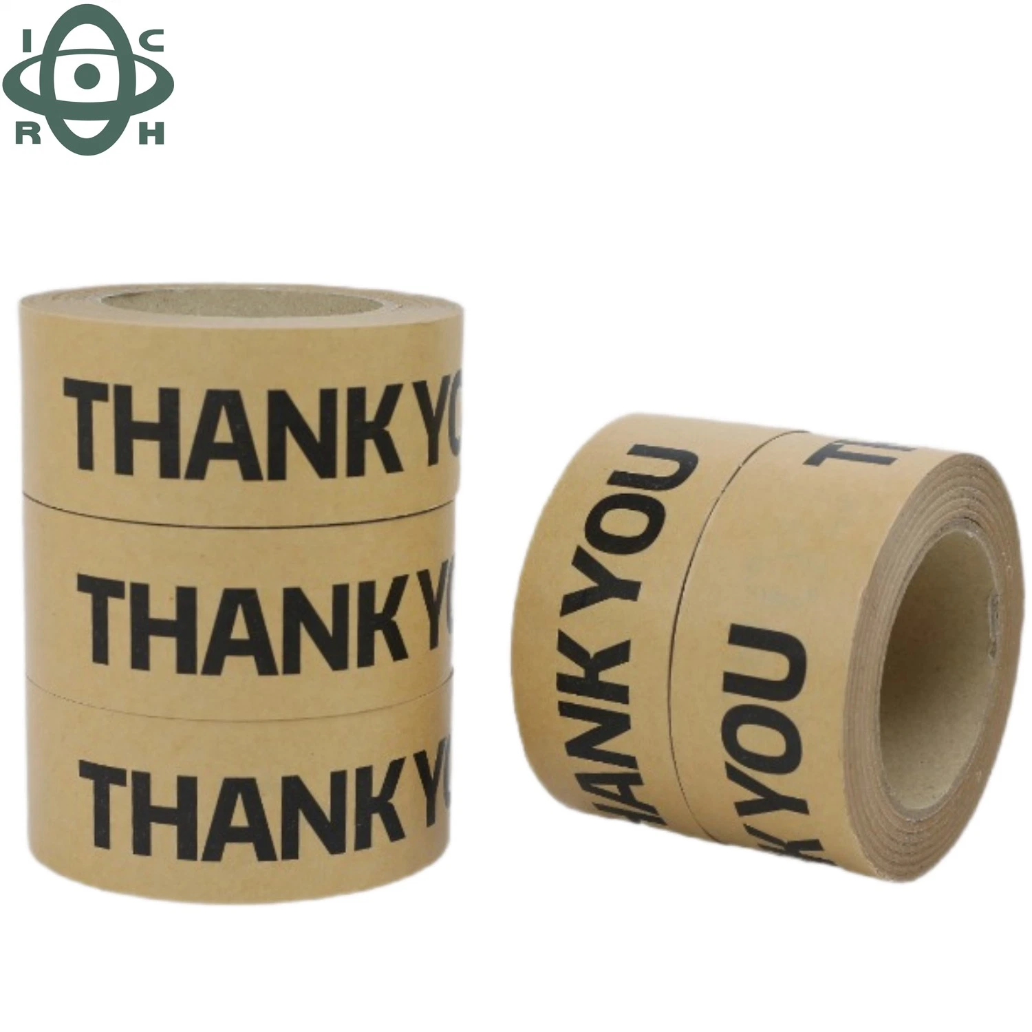 Suppliers Custom Rubber Glue Kraft Paper Tape Printed Shipping Tape