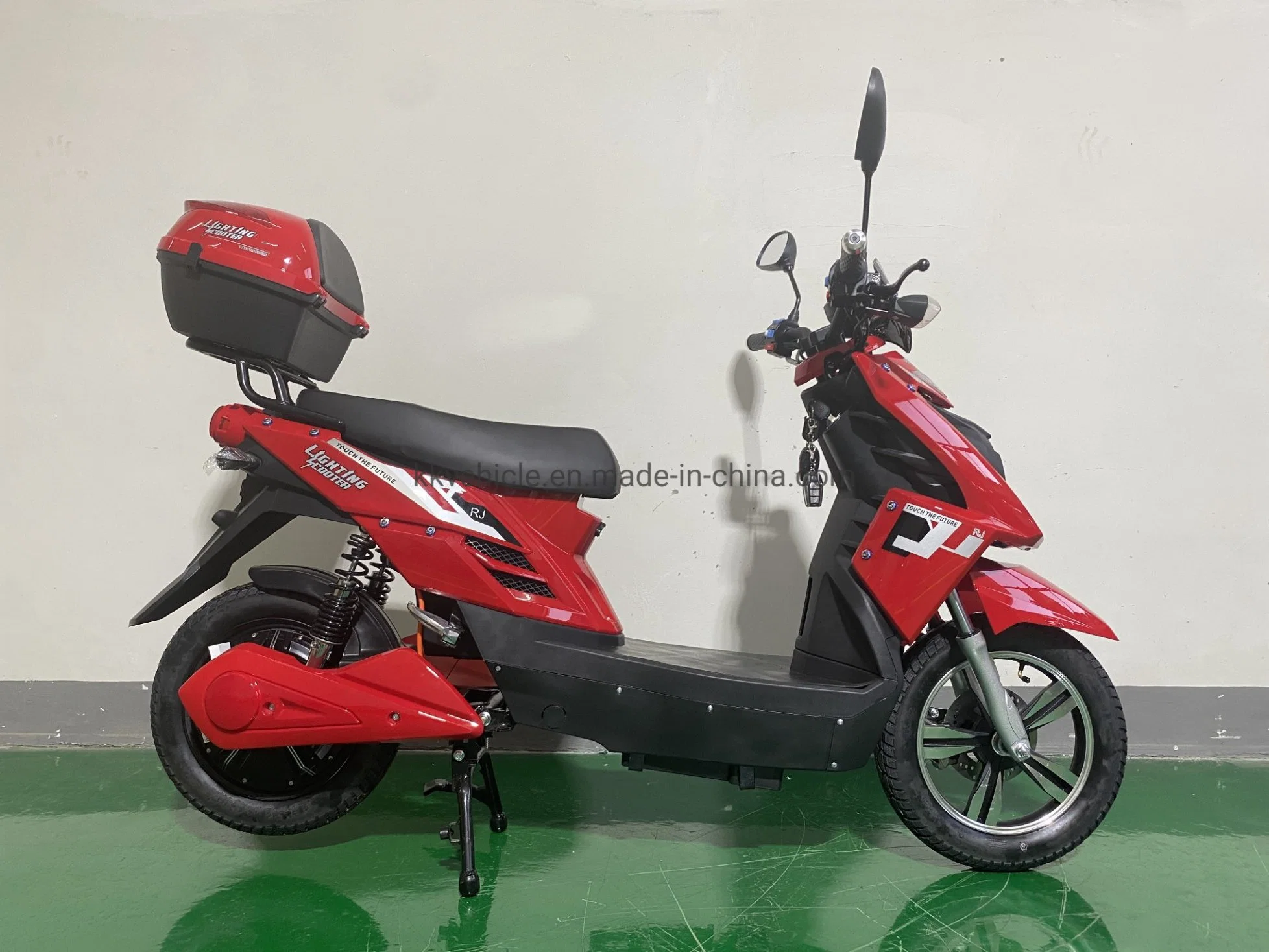 60V1000W Electric Vehicle with 60V20ah Lead-Acid Battery and Front Disc Brake