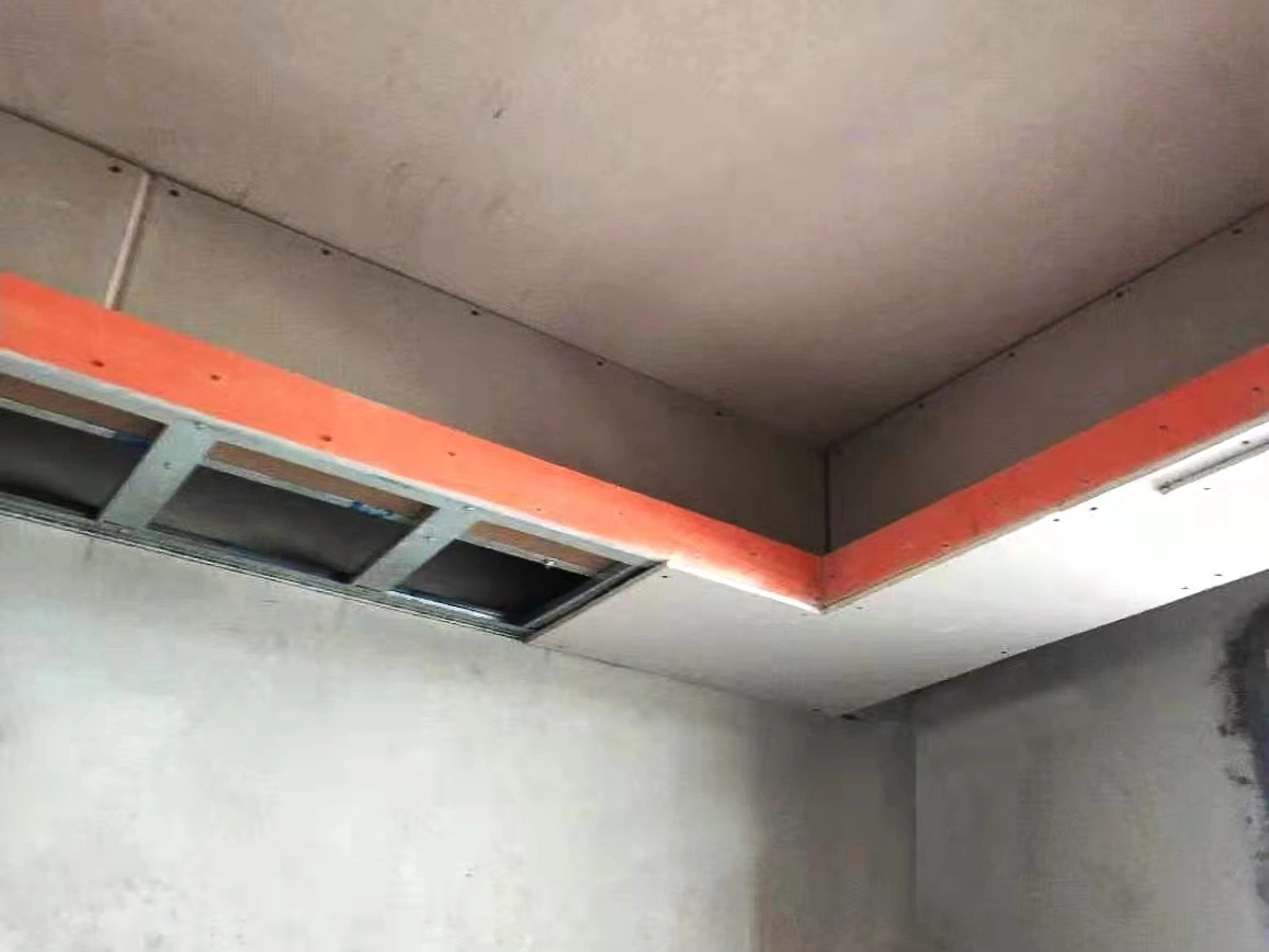 Proyecto de fibra de vidrio utilizado populares ante la Junta de yeso resistentes al fuego para la exportación de 2400*1200*12.5mm Material de construcción Drywall Proyecto mundo de la fábrica más grande