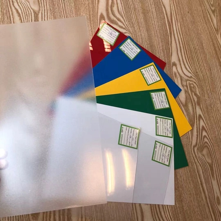 Customized Wholesale/Supplier Matte Surface PVC Rigid Sheet Clear Material