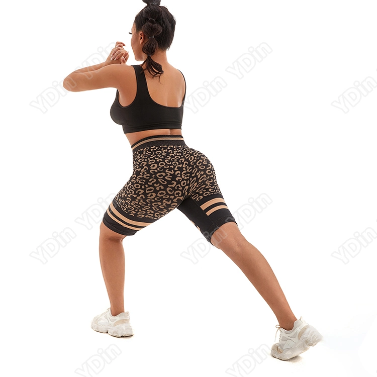 Women Workout Shorts High Waist Yoga Pants Gym Shorts Fitness Wear