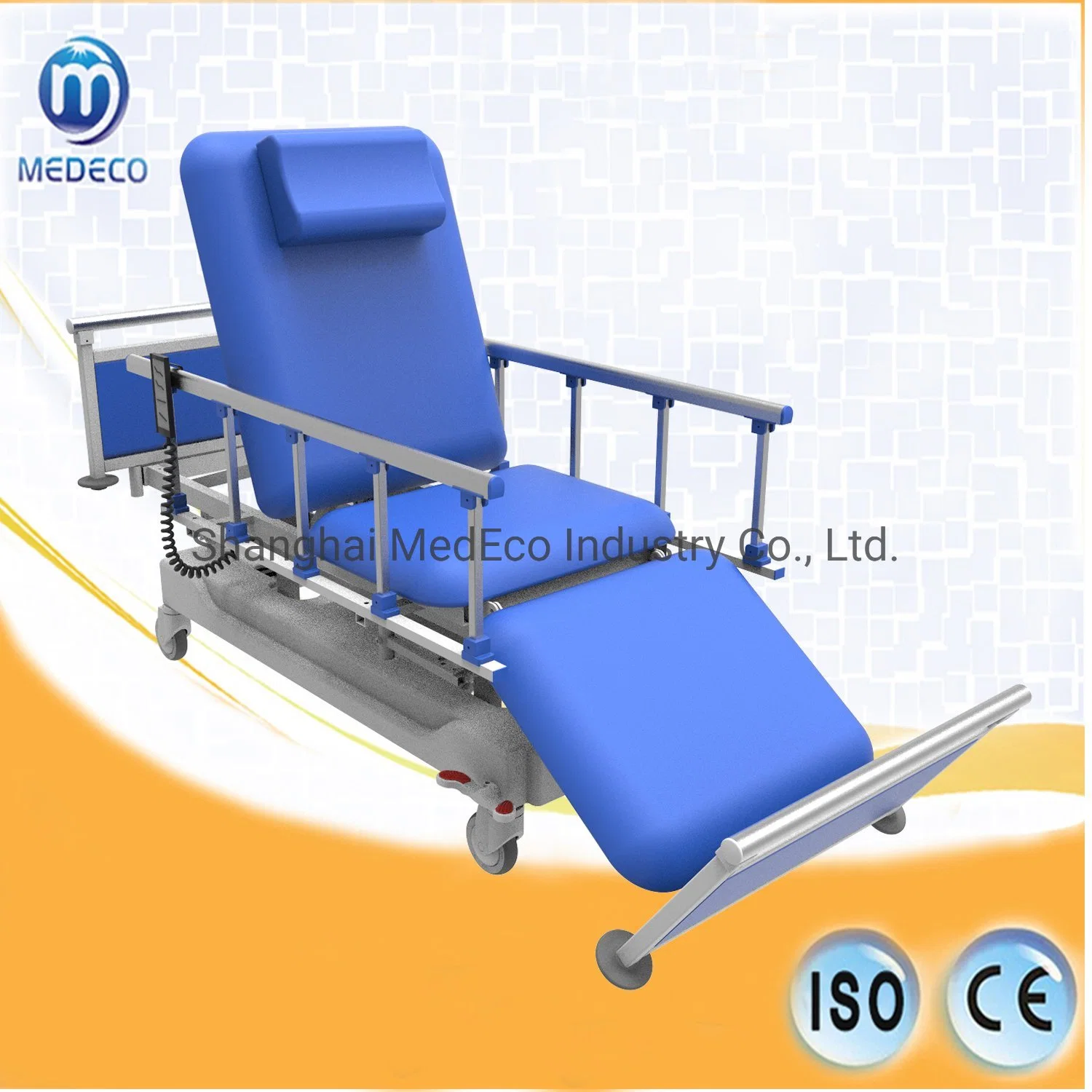 Medical Blood Transfusion Hemodialysis Chair with CE