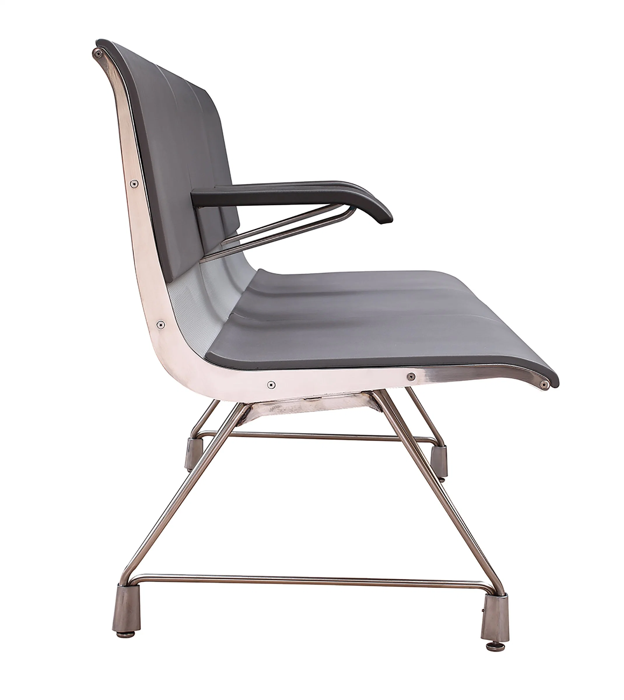 PU Seat Aluminum Waiting Station Airport Hospital Public Chair