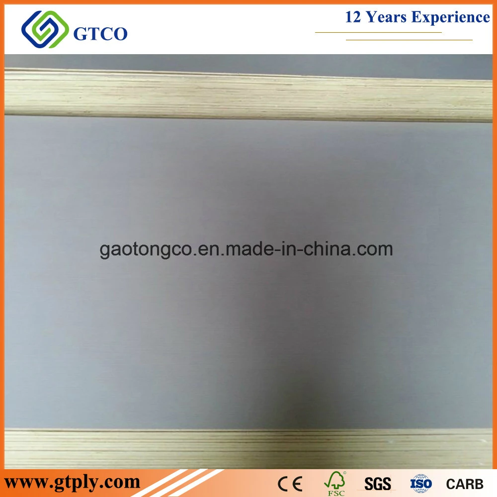 High quality/High cost performance 18mm Glossy White Melamine Plywood for Furniture