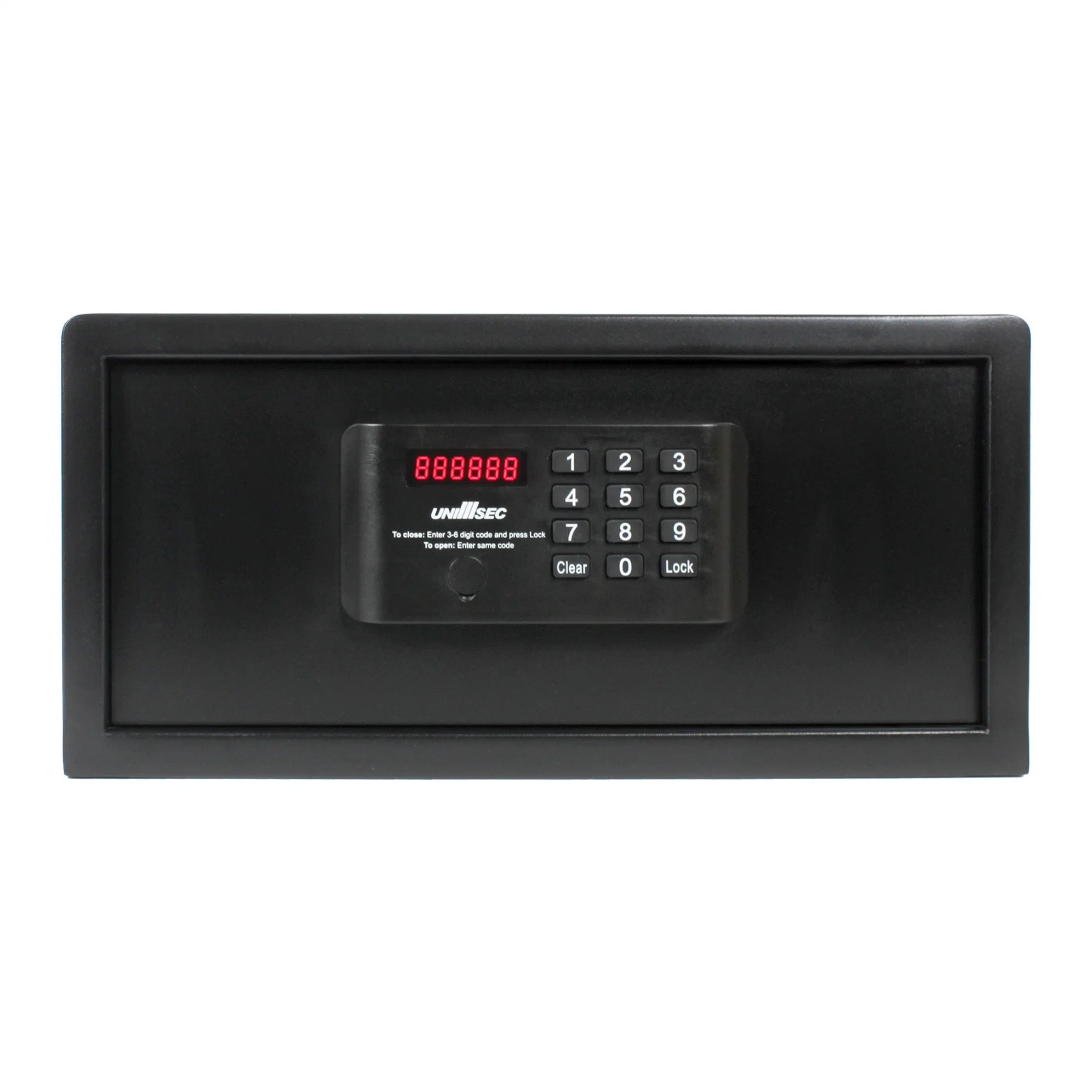 Hotel Room Security Safe Box Alarm Function Digital Safe with Power Supply Memory (USS-2042EYF)