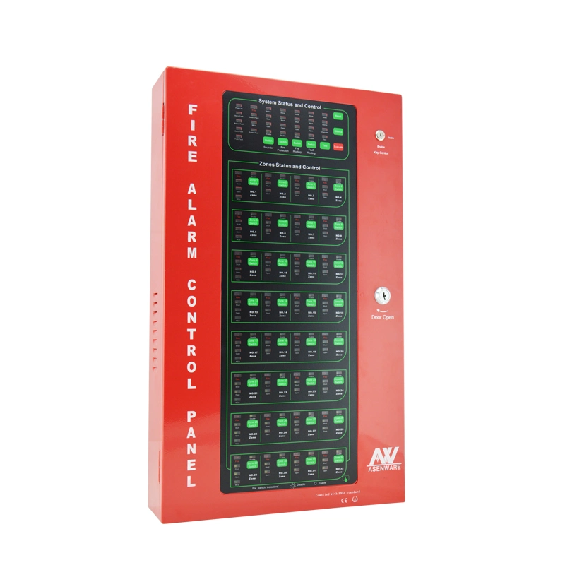 2 Wired 24V Fire Alarm Control System Conventional Control Panel
