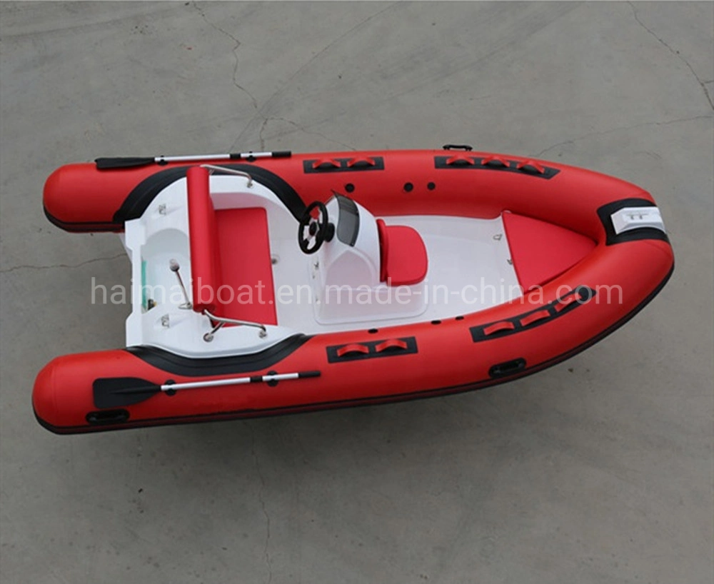 Hot Product 14feet 4.3m Short-Sea Cruiser Boat Rigid Inflatable Boat High Speed Inflatable Boat Angling Boat Passenger Sightviewing Leisure Boat with Ce Forsale