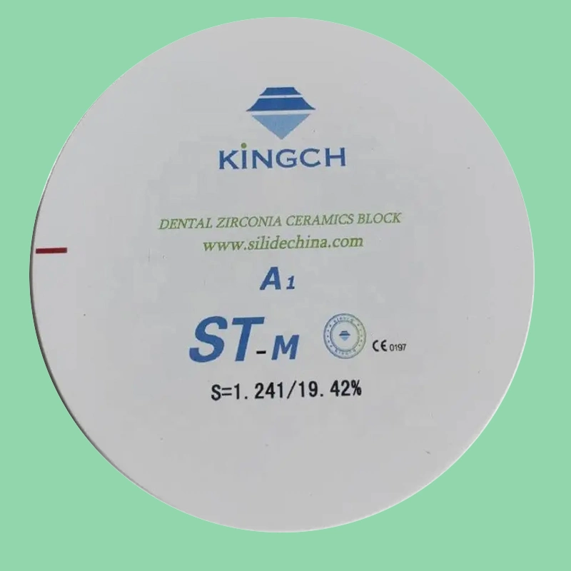 3D haute de translucidité des blocs de céramique de zircone dentaire avec force 800-1200MPa pour les soins dentaires et les cliniques dentaires de la machine de fraisage
